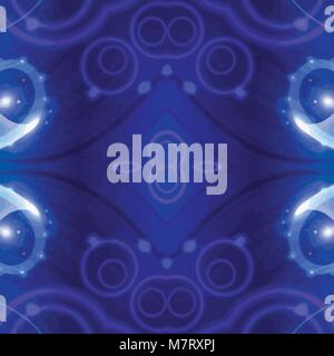 Blue abstract wallpaper with highlights Stock Vector