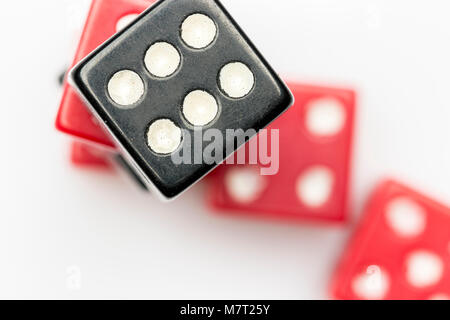 a lot of dice, the texture of the game concept Horizontal Stock Photo