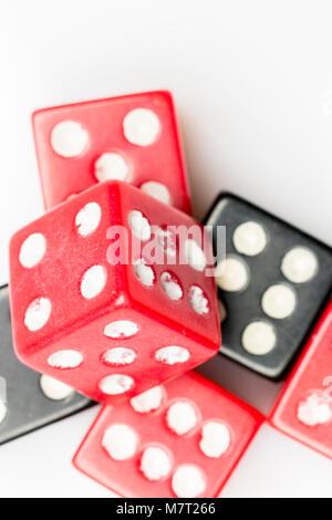 a lot of dice, the texture of the game concept Horizontal Stock Photo