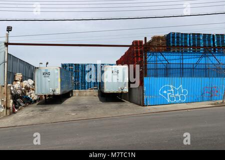 Commerce at Hunts Point, South Bronx, New York USA Stock Photo