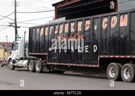 Commerce at Hunts Point, South Bronx, New York USA Stock Photo