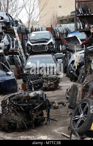 Commerce at Hunts Point, South Bronx, New York USA Stock Photo