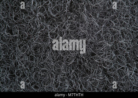Velcro texture, background. Black hook and loop texture, abstract, pattern.  Stock Photo