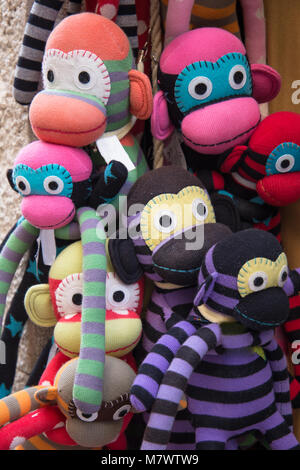 Funny colorful monkeys on sale Stock Photo