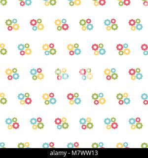 Building seamless pattern background. Repair icon. Vector illustration. Stock Vector