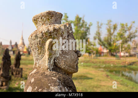 Nokor Bachey temple, aka Wat Nokor, Banteay Prey Nokor and Banteay Prei Nokor, an 11th century hindu temple, Kampong Cham, Cambodia Asia Stock Photo