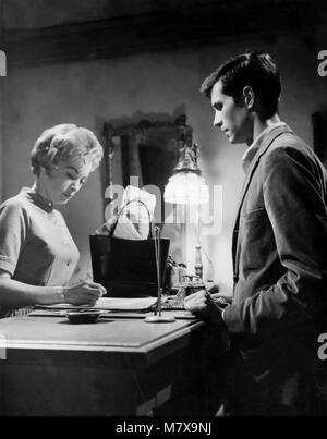 PSYCHO 1960 Paramount Pictures film with Janet Leigh and Anthony Perkins Stock Photo