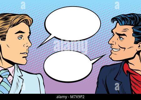 two people talking on the phone cartoon