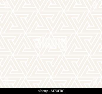Vector seamless pattern. Modern stylish abstract texture. Repeating geometric tiling from striped elements Stock Vector