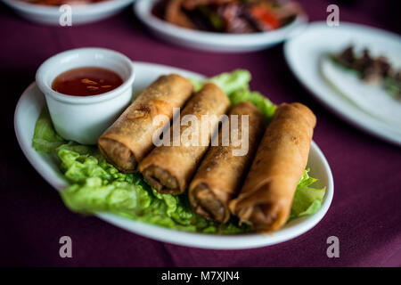 Food from Chinese Restaurant Stock Photo