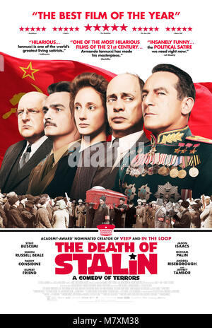 Stalin Russell THE DEATH OF STALIN (2017) SIMON RUSSELL BEALE STEVE BUSCEMI ARMANDO ...