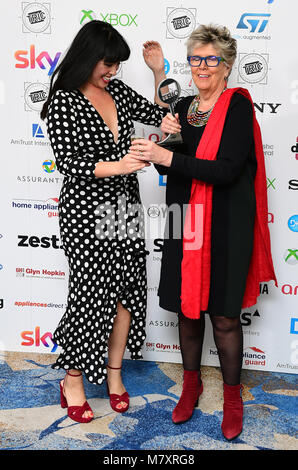 Michelle Hemsley attending the 2018 TRIC Awards at the Grosvenor House
