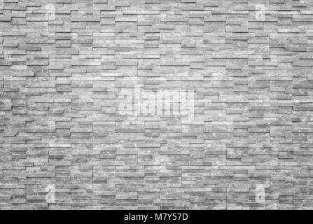 Pattern of black slate wall texture and background. Interior or exterior decoration Stock Photo