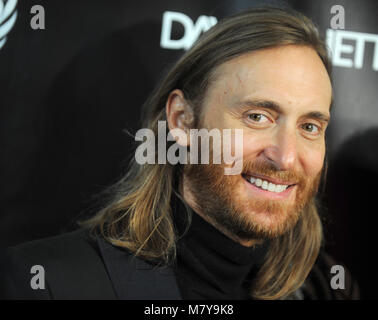 NEW YORK, NY - NOVEMBER 22: DJ David Guetta attends the David Guetta 'One Voice' Music Video Premiere at United Nations on November 22, 2013 in New York City. Photo Credit: Dennis Van Tine / MediaPunch Stock Photo