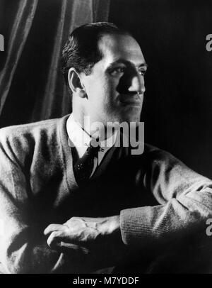 George Gershwin (1898-1937), portrait of the American composer by Carl Van Vechten, 1937 Stock Photo