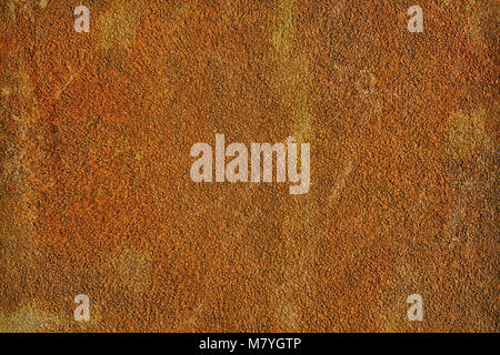 Brown cement wall with stain on texture surface Stock Photo
