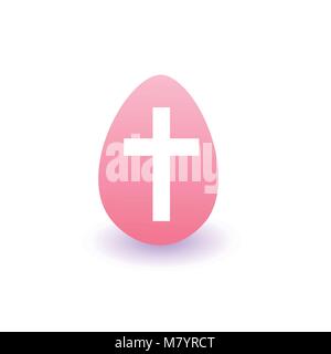 Painter Easter Egg Icon Isolated On White Background Stock Vector
