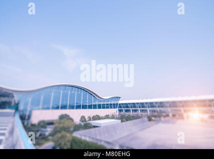 International Airport Terminal T2 Stock Photo