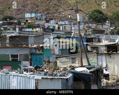 home in a township near Cape Town, South Africa Stock Photo