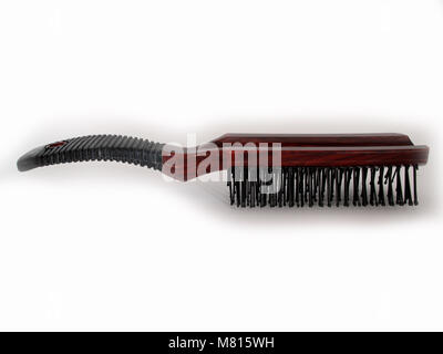Combs, brushes, hair hair style. , Resting on a white background. Stock Photo