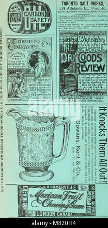 Canadian grocer January-June 1892 (1892) (14780229721) Stock Photo