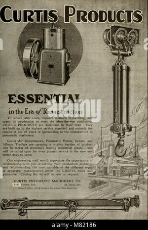 Canadian machinery and metalworking (January-June 1919) (1919) (14804413613) Stock Photo