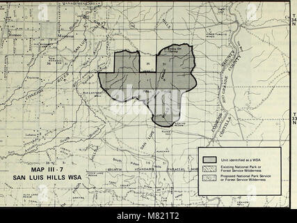 Canon City District wilderness planning amendment (1982) (20346141229) Stock Photo