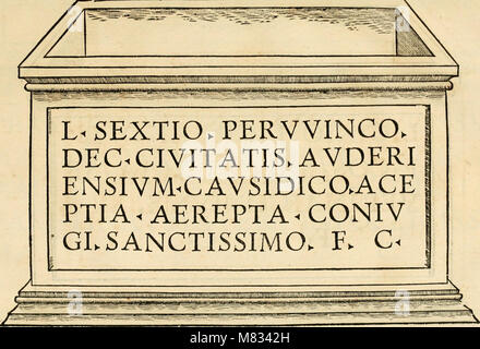 Collectanea antiqvitatvm in vrbe atqve agro Mogvntino repertarvm (1525) (14781606584) Stock Photo