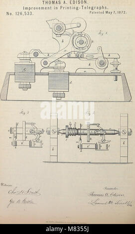 Thomas Edison Machine Inventions This collection compiles patents granted to Thomas A. Edison between ...