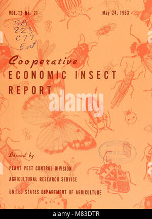 Cooperative economic insect report (1963) (20507356989) Stock Photo