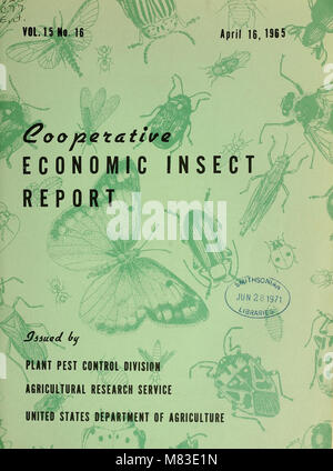 Cooperative economic insect report (1965) (20668205566) Stock Photo