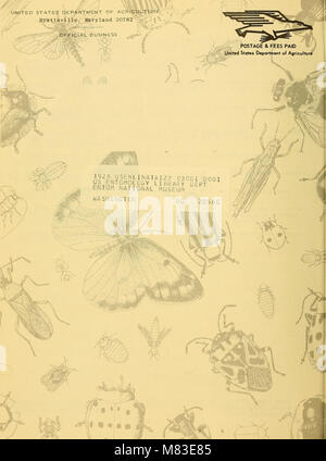 Cooperative economic insect report (1969) (20074065633 Stock Photo - Alamy