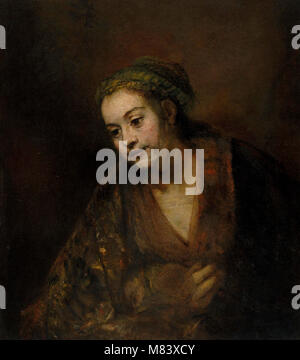 Rembrandt Harmenszoon van Rijn - Hendrickje Stoffels Stock Photo