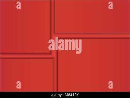 design vector of abstract background tile Stock Vector