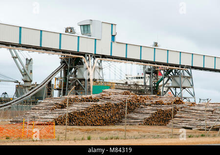 Lumber Mill - Albany - Australia Stock Photo