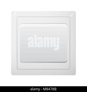 Electrical switch vector illustration. The lights turning on and off. Stock Vector