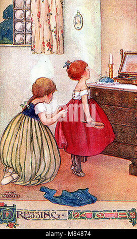 Anne Anderson original vintage illustration Stock Photo