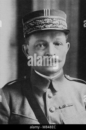 Portrait of the General Maxime Weygand ( 1867 - 1965 )  -  anonymous photography Stock Photo