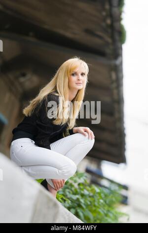Adolescent teen aka young woman legs heels