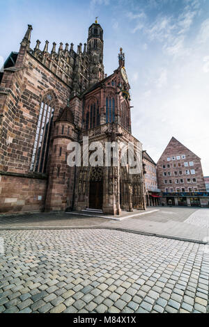 The Frauenkirche (Church of Our Lady), Nuremberg, Germany, Europe. Stock Photo