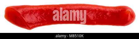 tomato sauce or ketchup isolated on a white background. Stock Photo