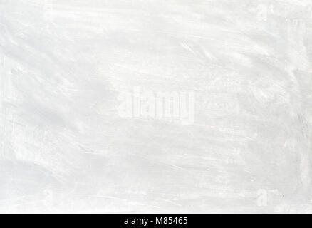 White washed painted textured abstract background with brush strokes in gray and black shades. Stock Photo
