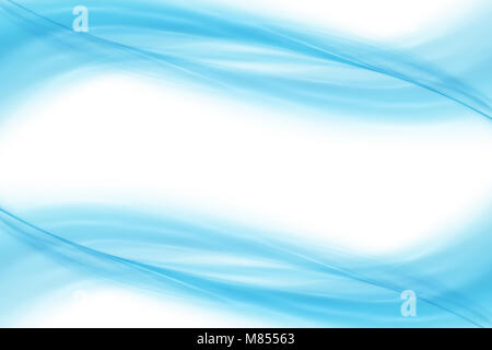 Summer blue water wave or curving light abstract background Stock Photo