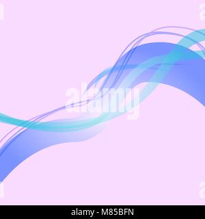 Beautiful abstract fantasy background with transparency and gradients for designers. Stock Vector