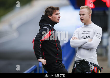 Jerez De La Frontera, Spain. 14th Mar, 2018. NIKITA MAZEPIN of Russia and ART Grand Prix during the 2018 GP3 Series pre season testing at Circuito de Jerez in Jerez de la Frontera, Spain. Credit: James Gasperotti/ZUMA Wire/Alamy Live News Stock Photo