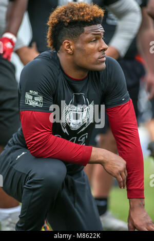 DL Oaks Christian Kayvon Thibodeaux #242 at the Nike Football The