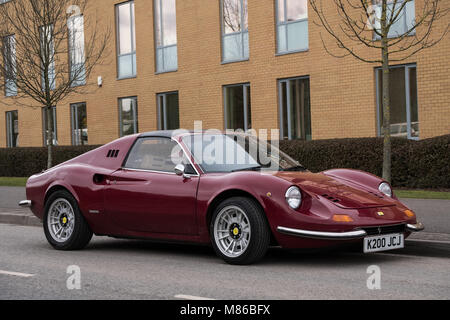 March Jh Cl Ics Gts Replica Of The Ferrari Dino Stock Photo March Jh Cl Ics Gts Replica Of The Ferrari Dino Stock Photo