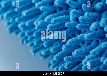 close up microfiber duster broom background Stock Photo