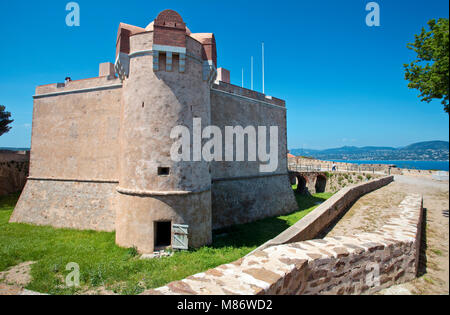 Citadel of Saint-Tropez, gulf of Saint-Tropez, french riviera, South France, Cote d'Azur, France, Europe Stock Photo