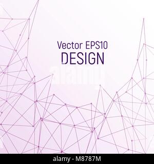 The technological pattern of the concept Stock Vector